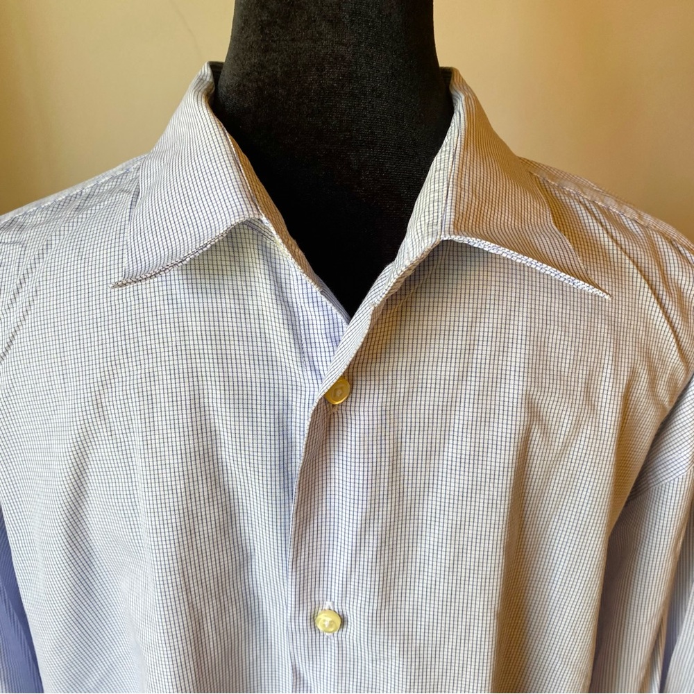 Pierre Balmain Checkered Button Down - image 2